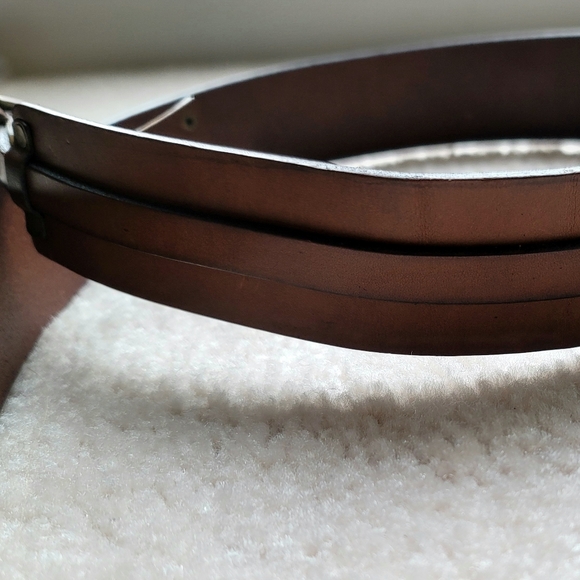 Abercrombie Kids Leather Belt Size L/XL - Picture 4 of 10